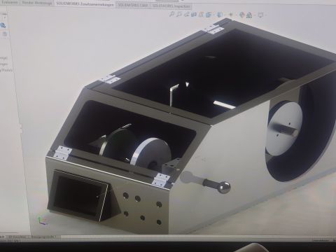 gerendertes Bild eines kleinen Automaten